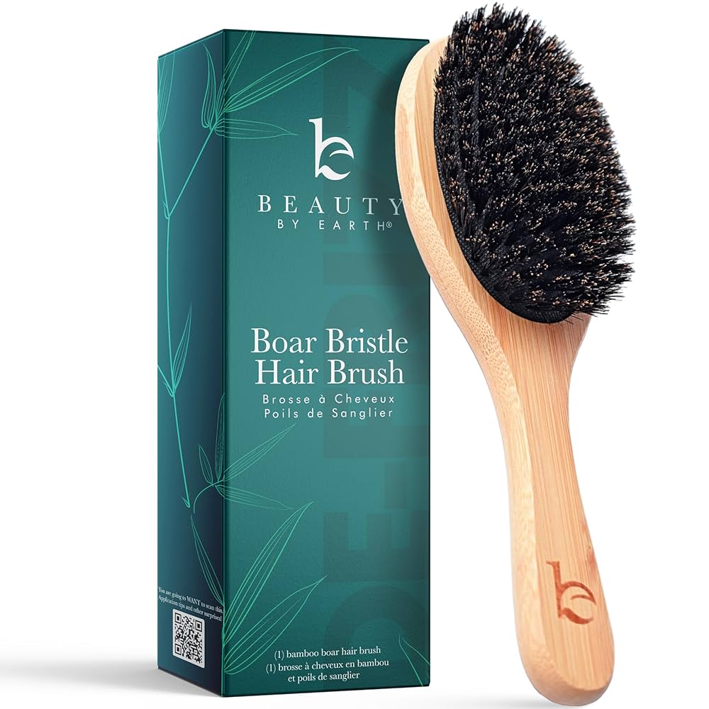 Boar Bristle Hair Brush
