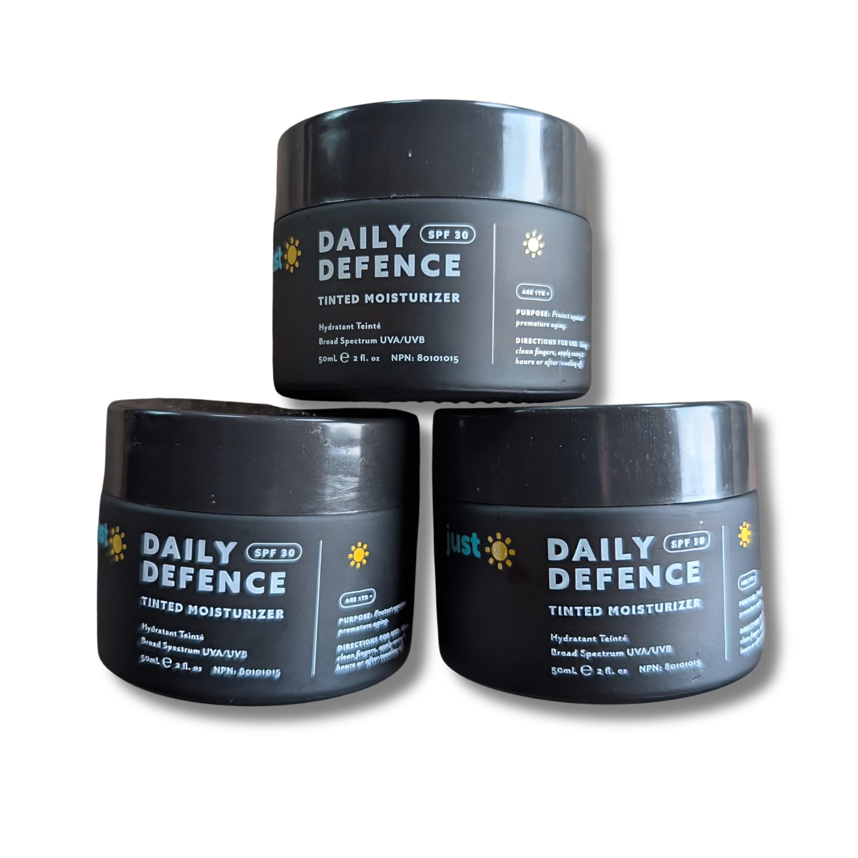 Just Sun Daily Defence Tinted Moisturizer SPF30 Light