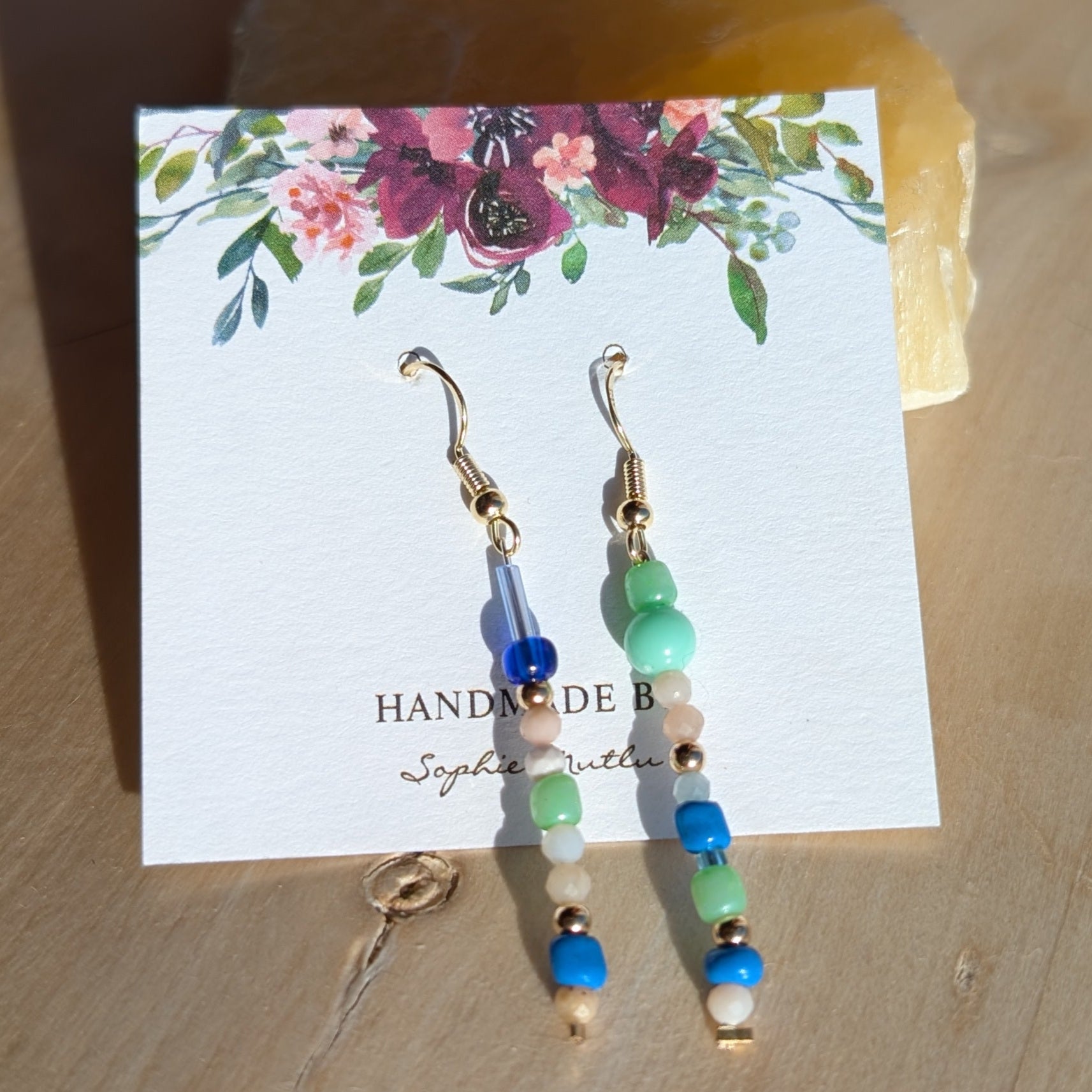 Sophie Mutlu Art - Crystal Earrings