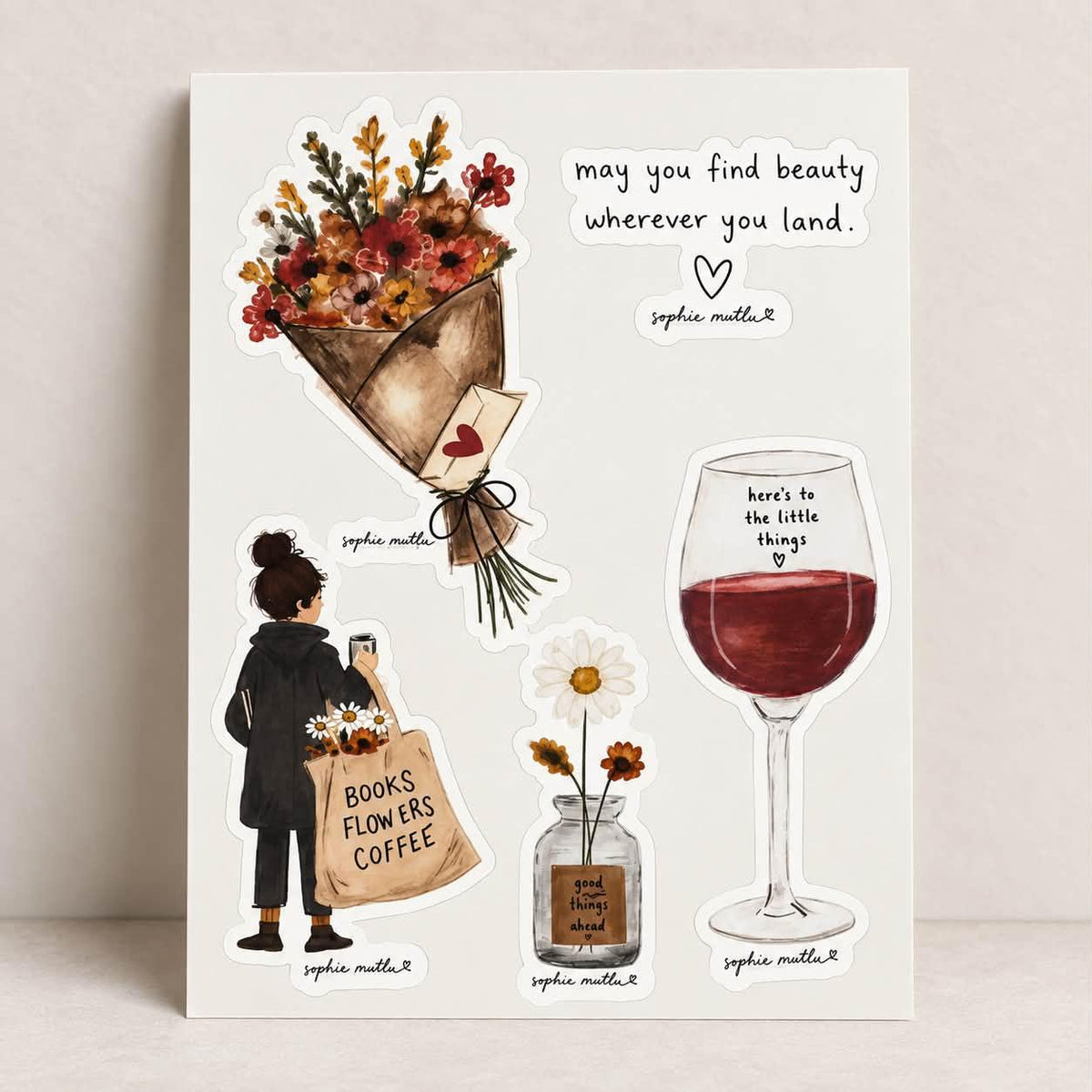 The Little Things Sticker Sheet
