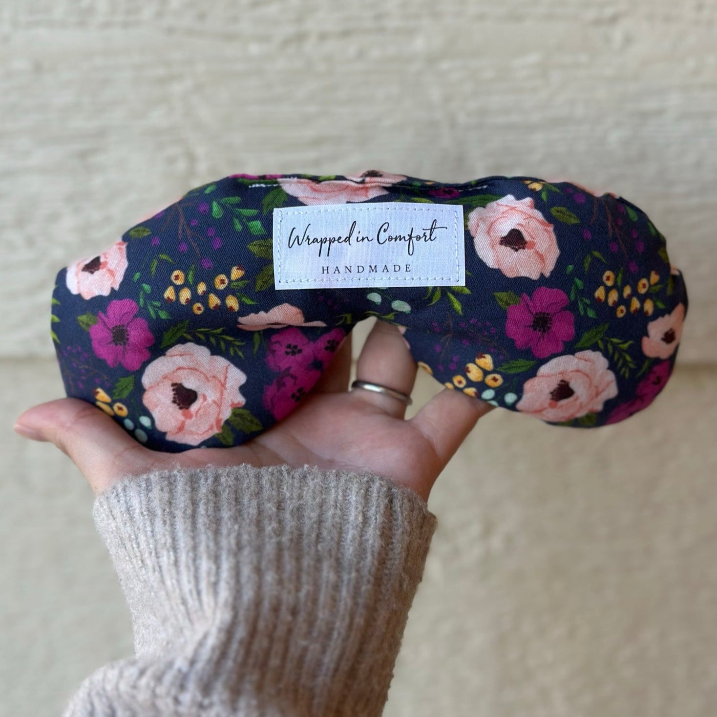 Organic Cotton Eye Pillow Floral
