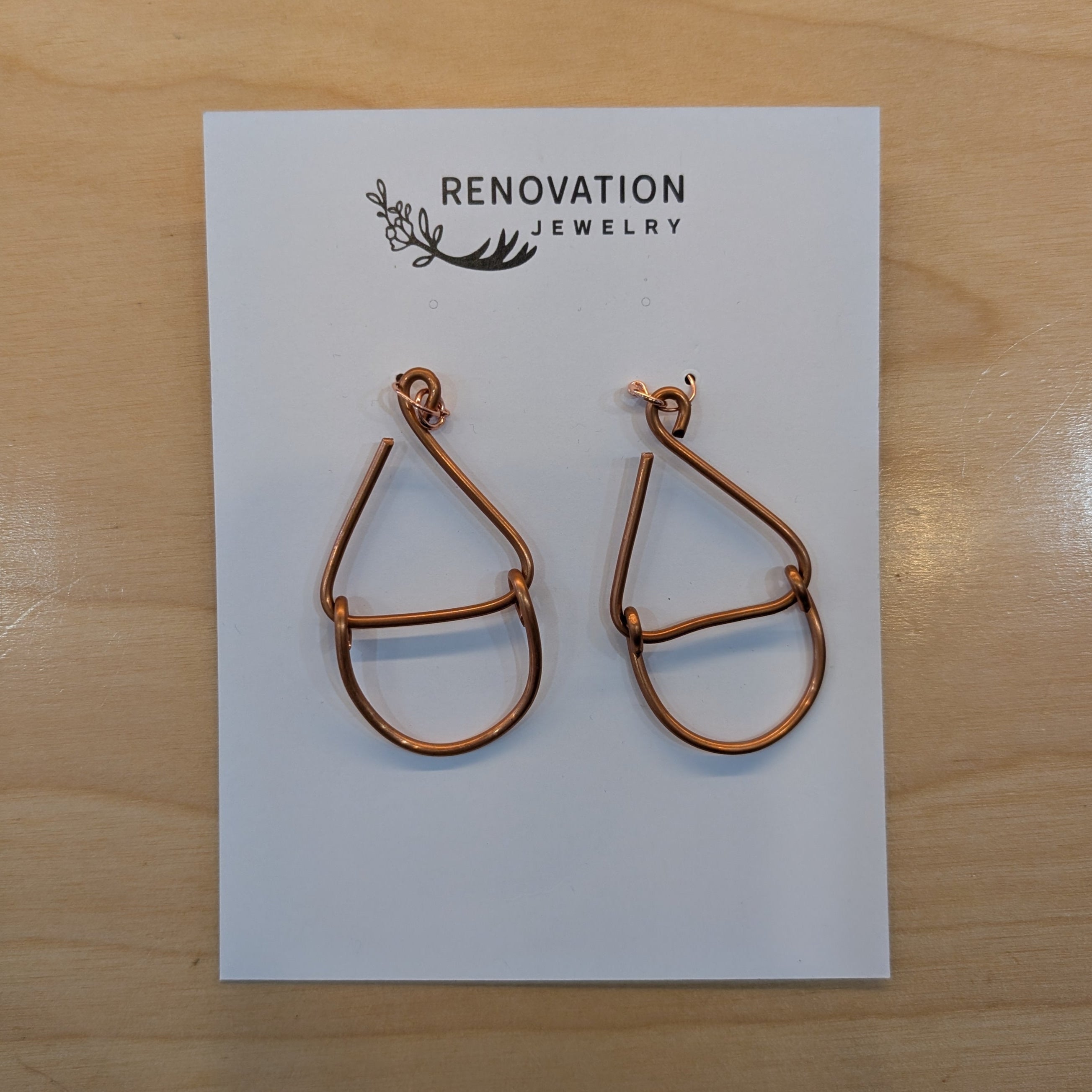 Renovation Jewelry - Copper Loop Hinge