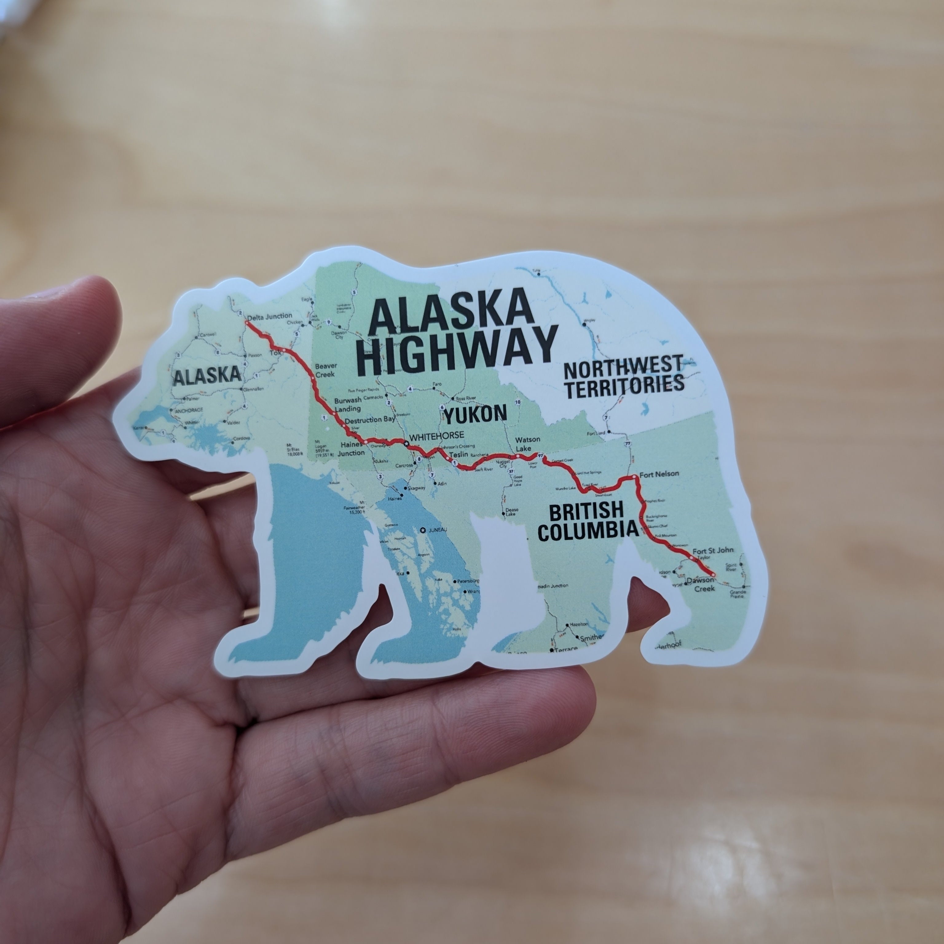 Alaska Highway Sticker