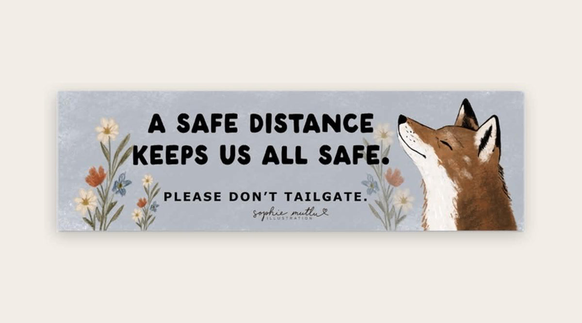 Fox Bumper Sticker