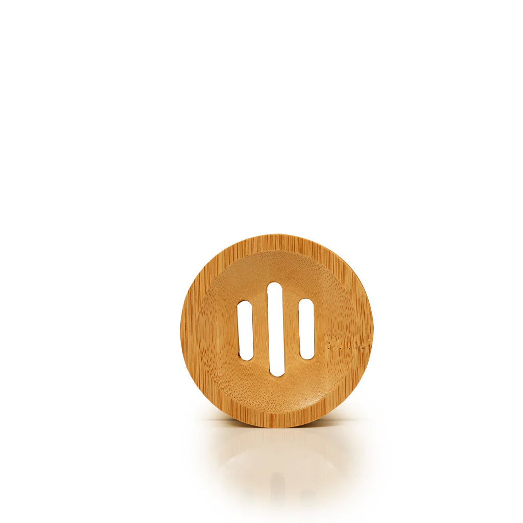 Bamboo Soap Dish Round
