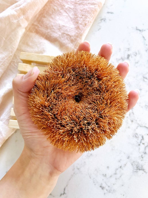 Coconut Scrubbie Round
