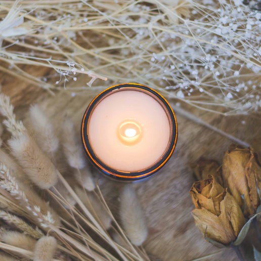 Coconut Soy Candle Mini - Woodlands