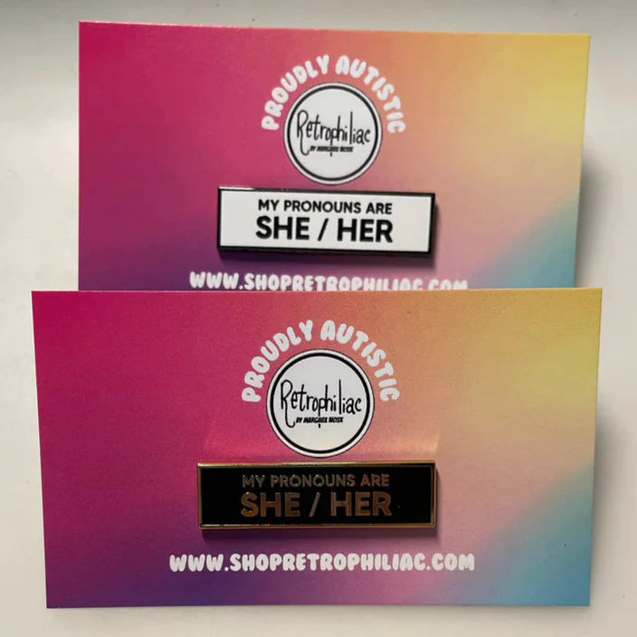 Pronouns She/Her Pin