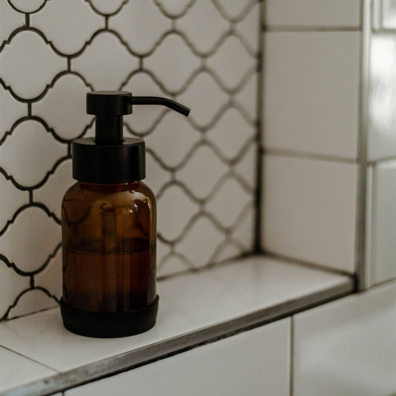 Amber Foaming Soap Dispenser