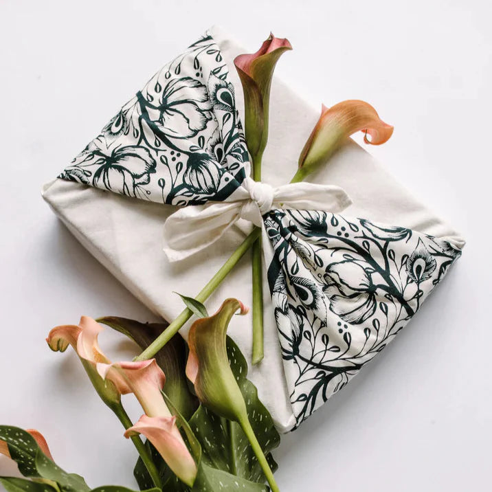 Cheeks Ahoy Furoshiki Gift Wrap Spring