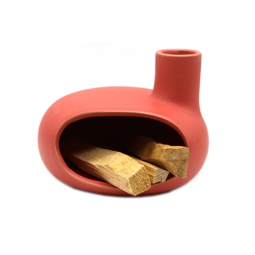 Ceramic Smudge Chimney - Terracotta
