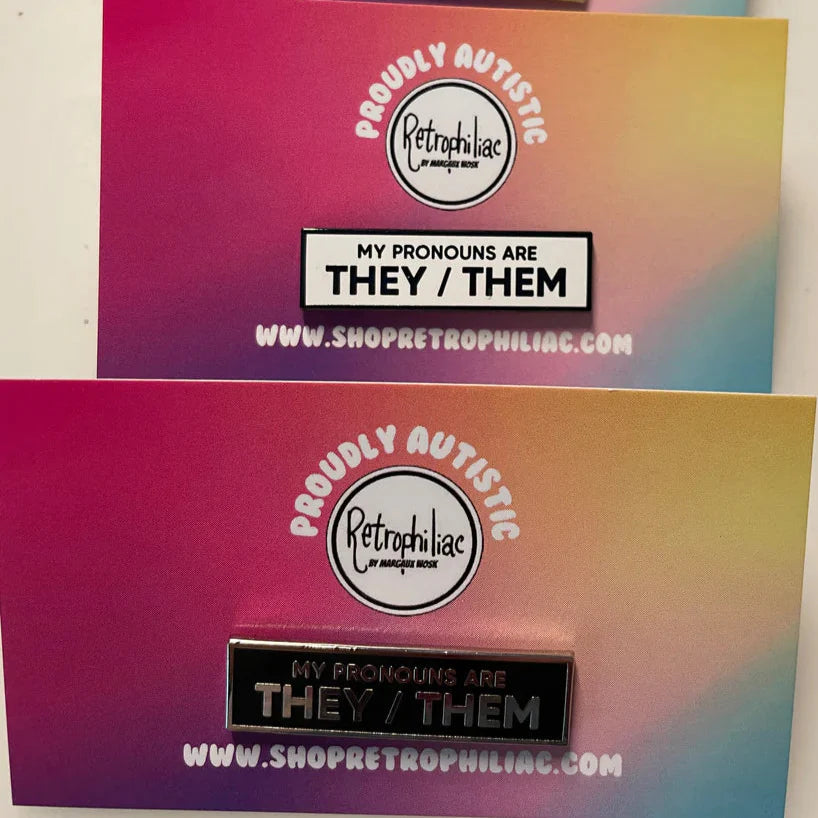 Pronouns They/Them Pin