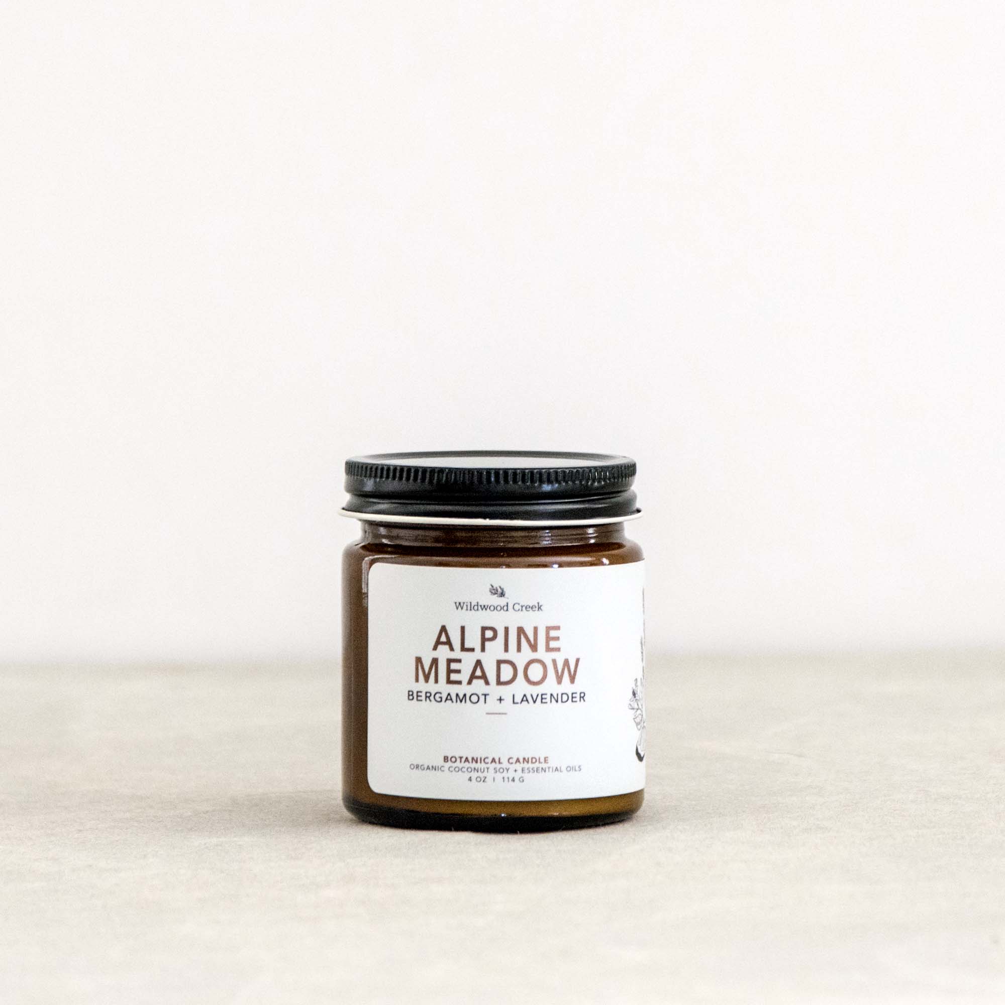 Coconut Soy Candle Mini - Alpine Meadow