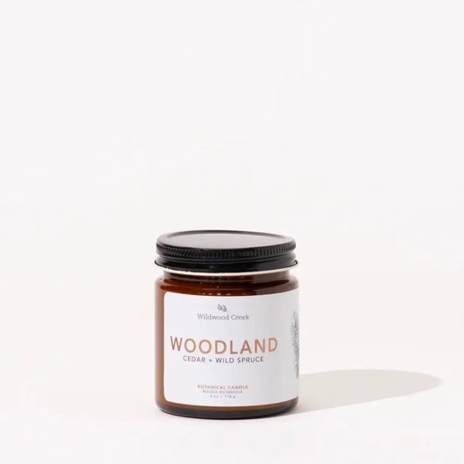 Coconut Soy Candle Mini - Woodlands